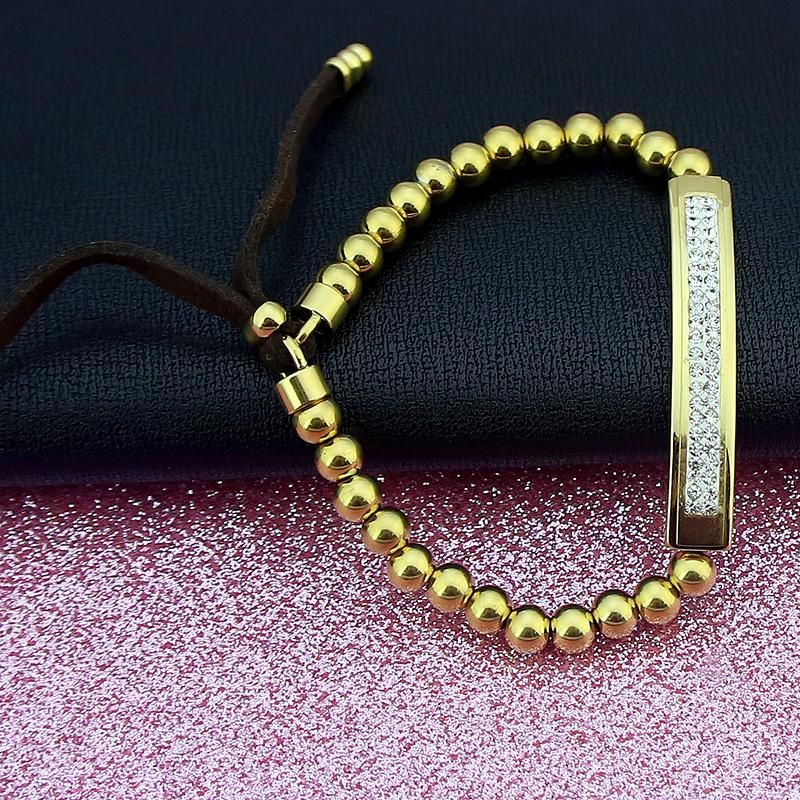 Japan/Korean Fashion Jewelry Stainless Steel Wrist Chain for Gifts