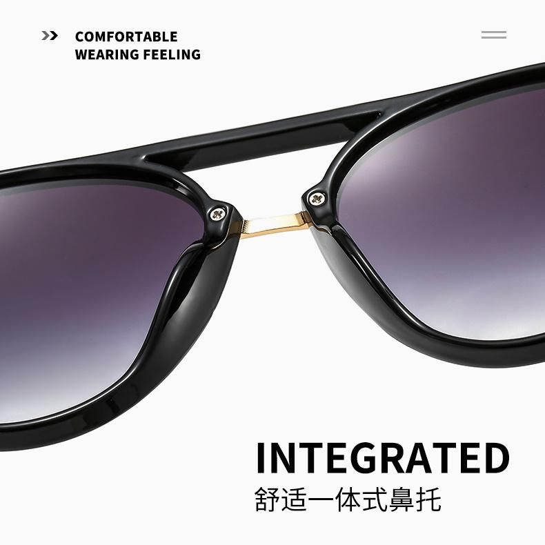 Fashion Leopard Print Retro Sunglasses Personality Plastic Frame Unisex PC Frames Driving Mirror Eyeglasses