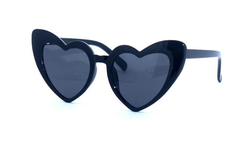 Plastic Frame Affordable Heart Shape Kids Sunglasses/Party Eyewear