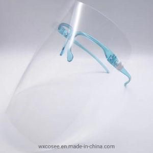 Manufacturer Fashion Transparent Clear Plastic Pet Anti Fog Splash Protection Eye Faceshield