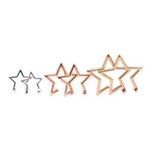 Fashion Accessories Women Jewelry Multicolor Star Hoop Earrings Set