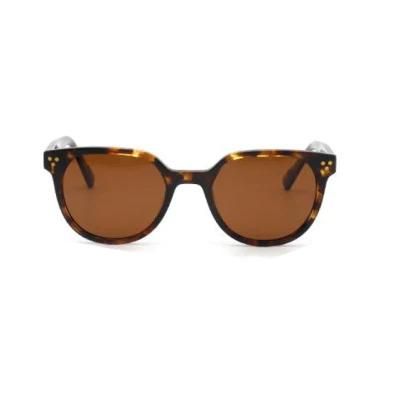 Modern Design Trendy Polarized Acetate Sunglasses Fashion Acetate Frame Glasses Men Wholesale High Quality Retro Eyewear Women