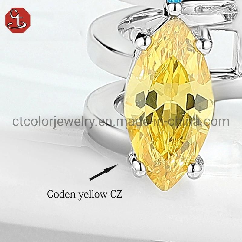 Costume jewelry ring Opening Evil Eye 925 silver Ring