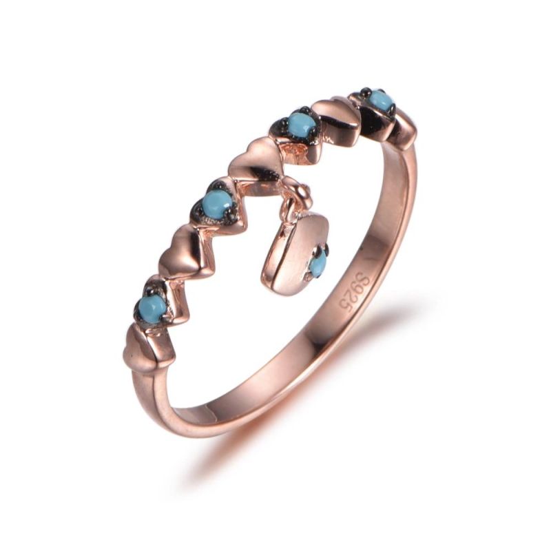 Hot Sale 925 Sterling Silver with CZ Arrow Charm Ring jewellery