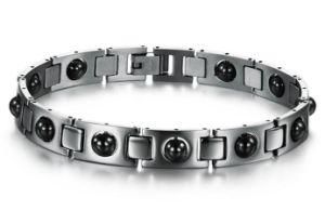Mens Fashion Magnetic Stainless Steel Magnetic Bracelet Pain Relief for Arthritis