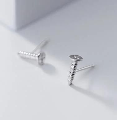 Attraccnew Screw Piercing Stud Earrings