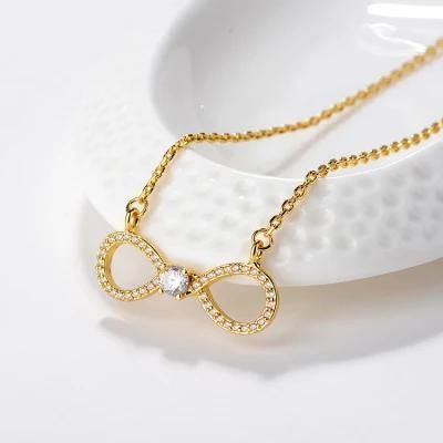 Fashion Female Short Heart Pendent Gold Chain Sets Necklace for Women