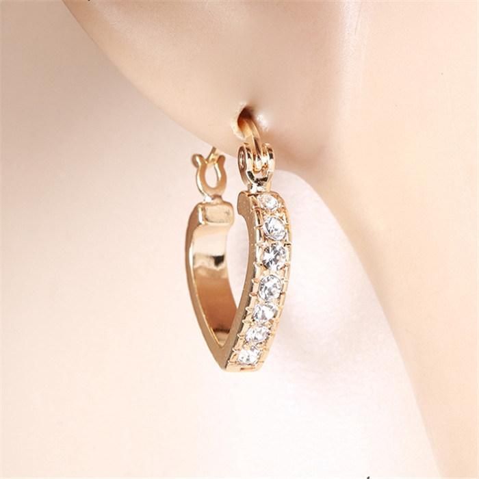 Wholesale Promotional Top Quality 18 K Gold Color Earrings Unique Designs