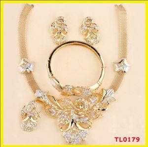 Fashion Rhinestone Jewelry Set (TL0001) (TL0179)