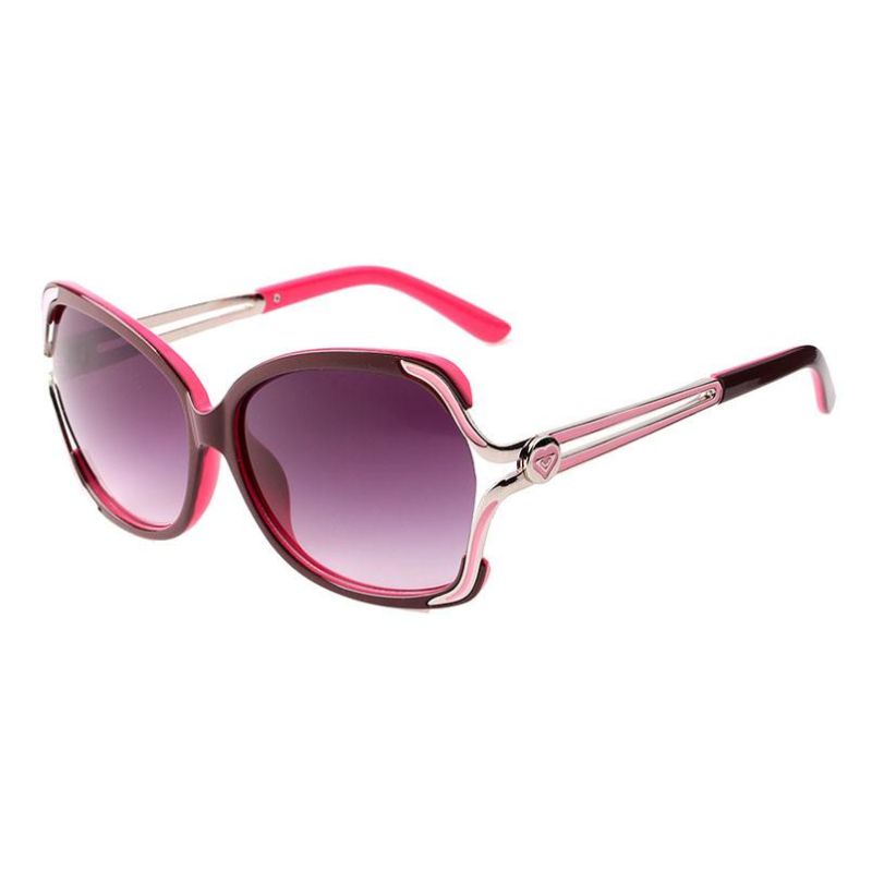 2018 Hot Selling Classical Women Sunglasses with Metal Decoration