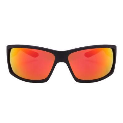 2018 Classical Red Mirror Sports Sunglasses