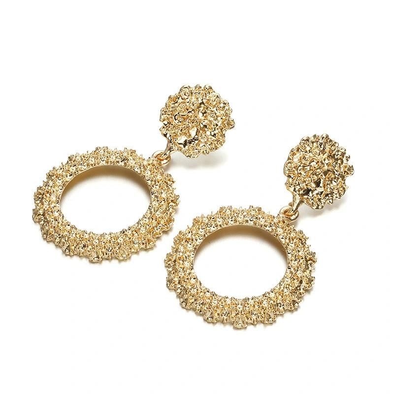 Women Big Vintage Fashion Wedding Drop Earrings Fine Jewelry