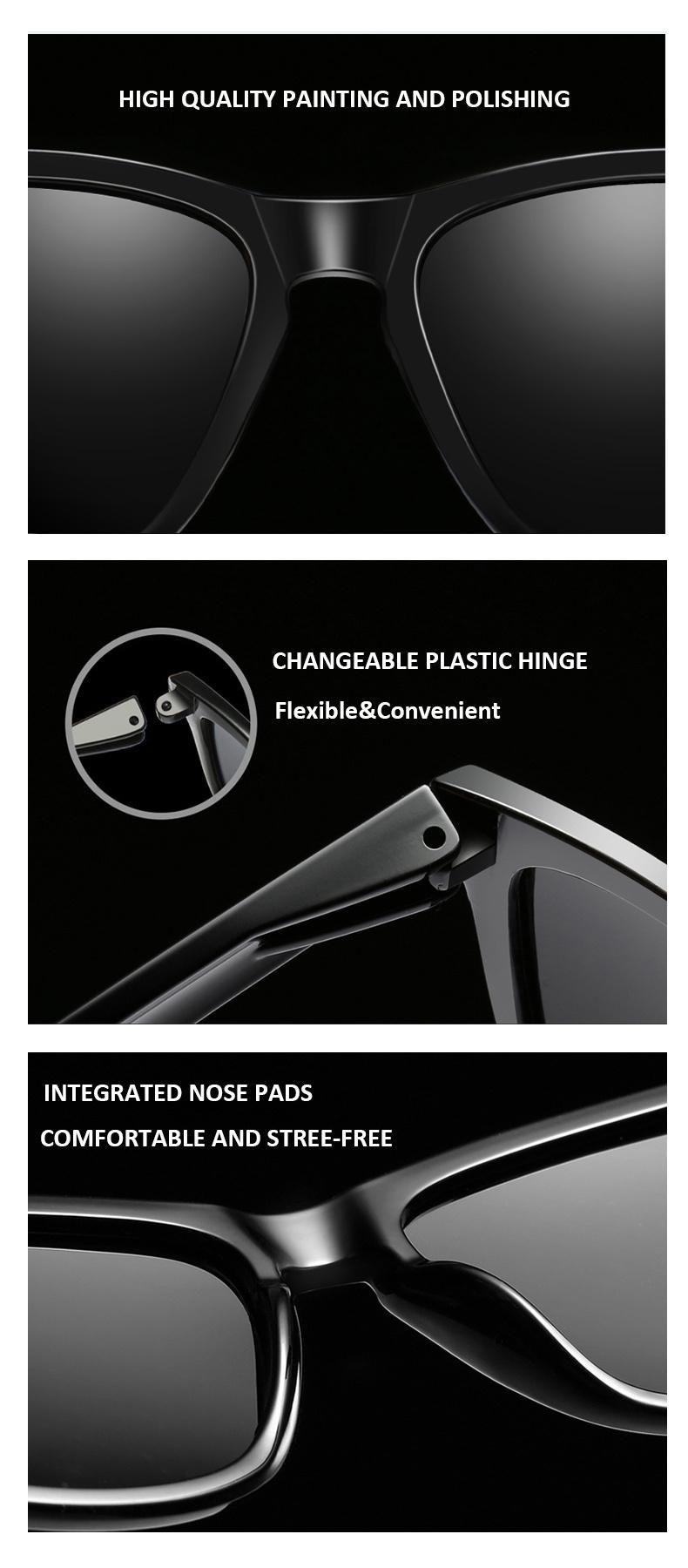 2022 Hot Selling Newest Color Change Female Design Optical Eyewear Changeable Metal Frame Ladies Cat Eye Shape Anti Blue Light Blocking Sunglasses