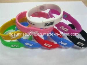 Silicone Bracelet for Promo Gift (RS-XB-0120)