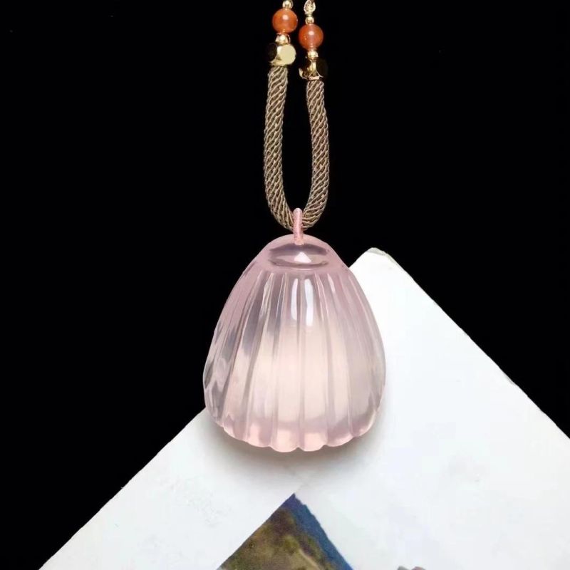 High Quality Rose Quartz Shell China Donghai Crystal