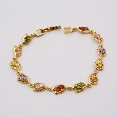 New Trend Sale 18K Gold Plated Chain Bracelet Women Jewelry