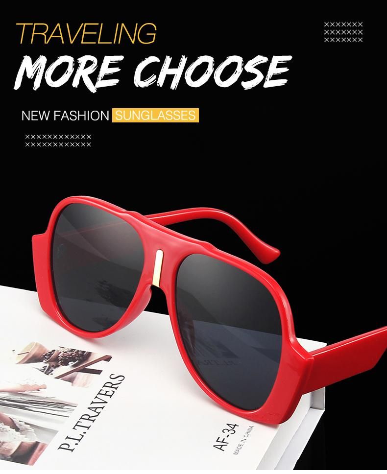 Sunglasses Female Hip-Hop Funny Wide-Legged Toad Glasses