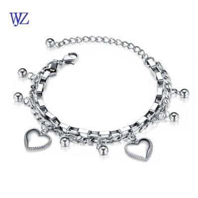 Fashion Stainless Steel Bracelet for Women Jewelry Manufacture