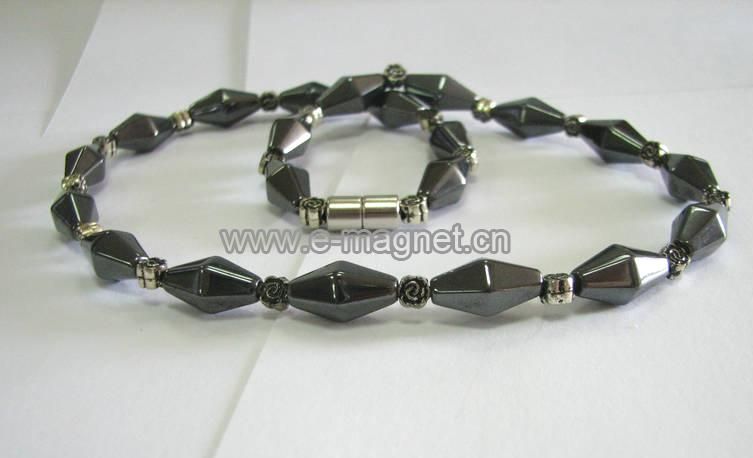 New Design Black Hematite Magnetics Necklaces