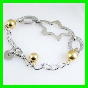 2012 Stainless Steel Colored Bracelet Jewellery (TPSB201)