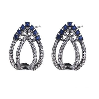 925 Silver Leaf Stud Earring for Girls