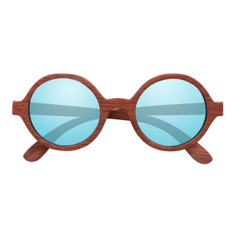 New Arrivals Luxury Color Lenses Wooden Custom Sunglasses