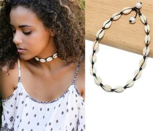 Popular Beach Jewelry Natural Shell Collar Choker Necklace for Women