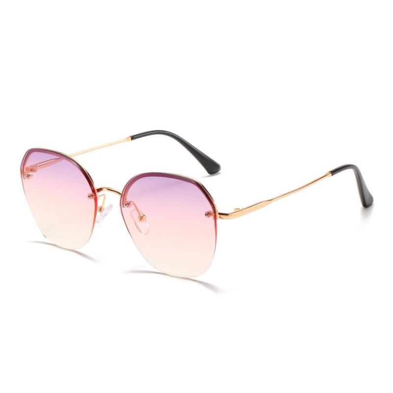 2020 Ready Made Metal Round UV400 Fashion Sunglasses
