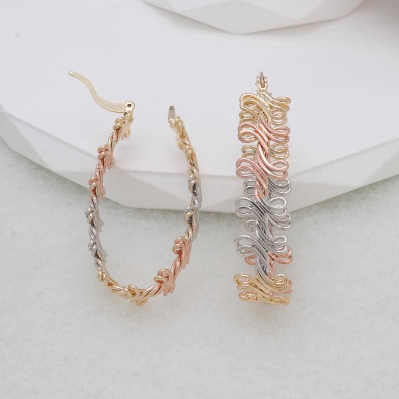 Designer Earrings Tricolor High Quality Women′ S Earrings