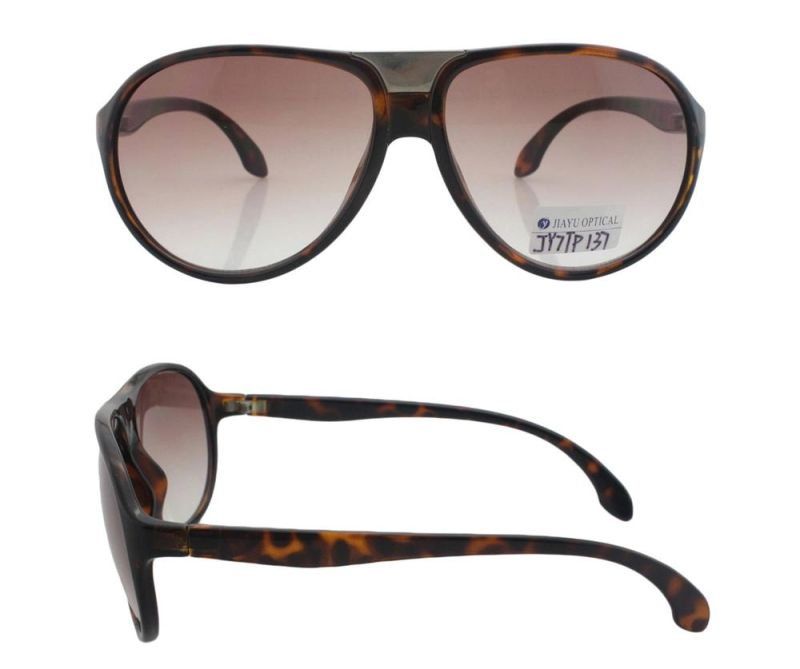 High Quality Fashion Oversized Polarized Plastic Wholesale Women Sunglasses