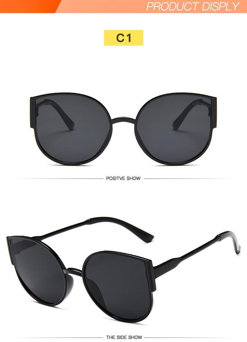 New Style Plastic Frame Cat Eye Sunglasses Women Retro Trend