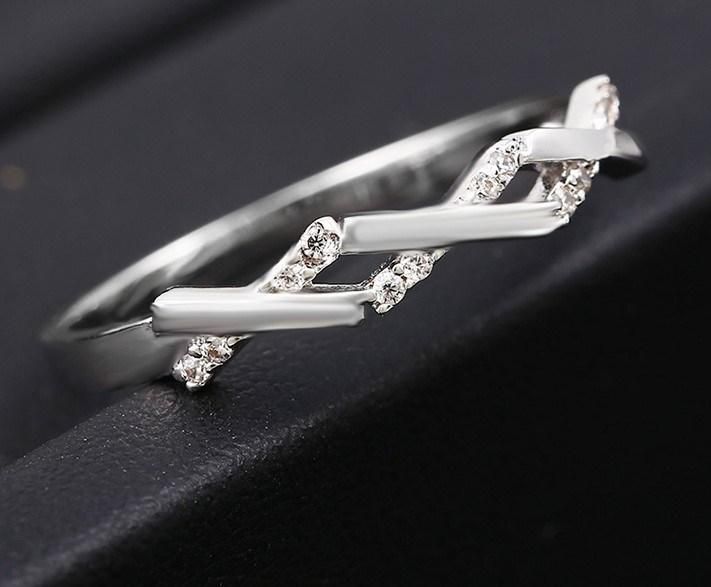 Best Brand Fashion Jewelry Wholesale Color CZ Ring