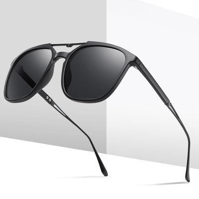 Fashion High Quality Retro Vintage Round Clip Men Woman Women Polarized Sunglasses 3325