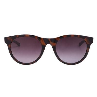 2019 Fashionable Round Shape Sunglasses with Metal Temple