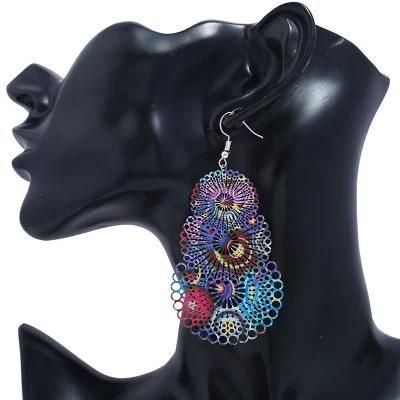 Wholesale Fashion Colorful Earrings Layered Designs for Women