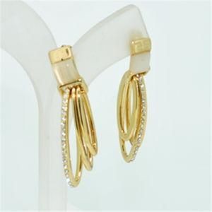 High Quality Low Price Stud Earring with Cateye Crystal (A07125E1XW)