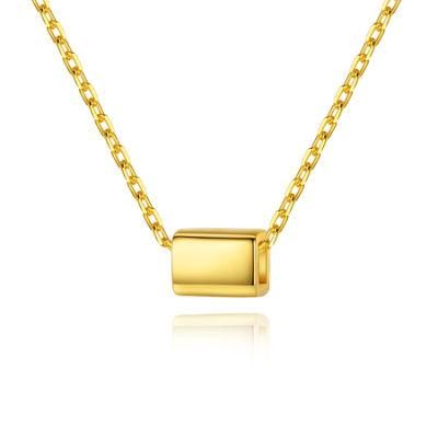 Popular Sliver Pendant Gold Plated Necklace for Women Gift