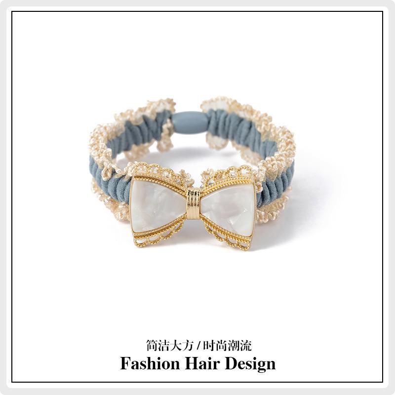 Fashion Jewelry Simple Acetate Bow Tie Bow Hair Ring