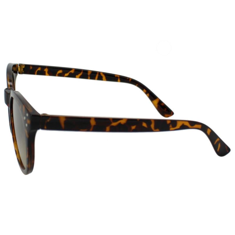 2020 Oversized Cateye Fashion Sunglasses with Silver Rivers