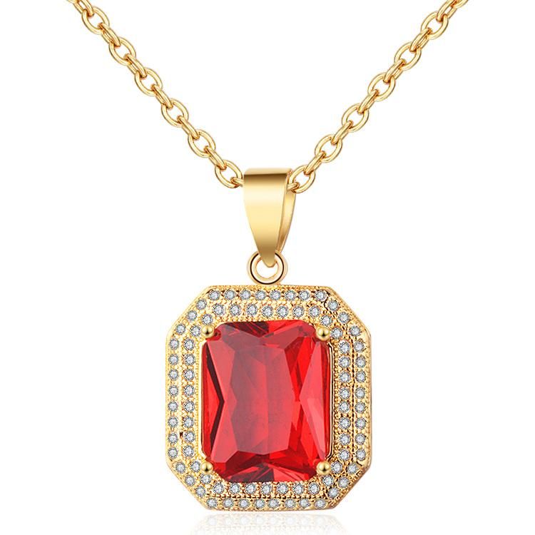 Fashion Women Imitation Silver Jewelry Charm Necklace Pendant