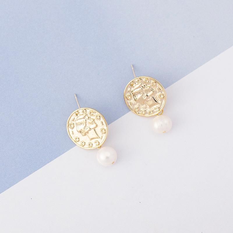 Fashion Jewelry Irregular Sweet Style Pearl Earring