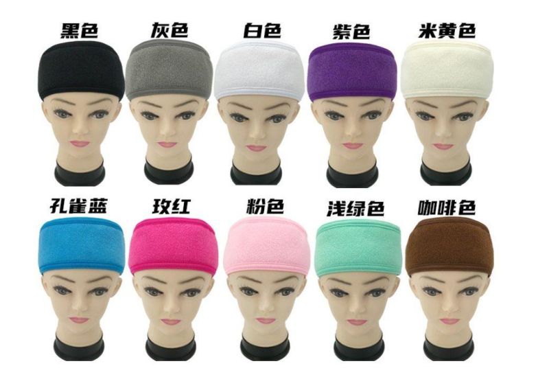 Microfiber Fabric Cloth Headband Towel SPA Make up Reusable Hairband Towel