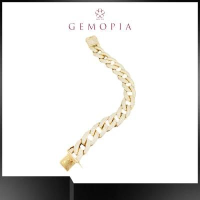 Fashion Hip Hop Jewelry/Miami Chains Rapper Bracelet for Men