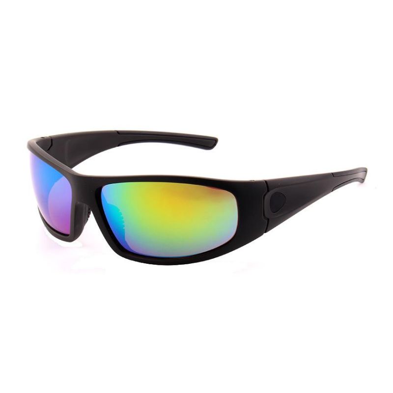 2017 Hot Selling Tiny Wrapped Sports Sunglasses with Mirror