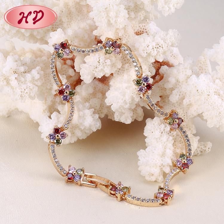 New Fashion Gold Plated 18K Gold Bracelets for Lady