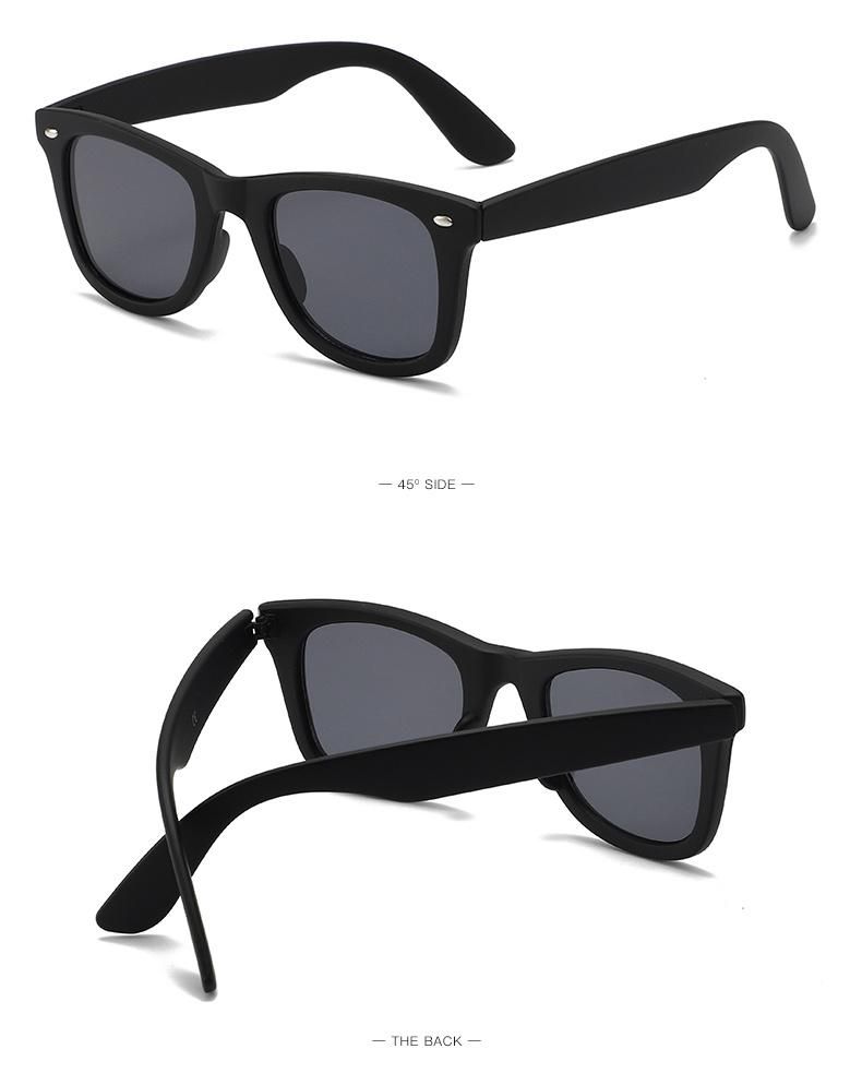 Wholesale Unisex Plastic Shades Mirror Polarized Women Men Sunglasses