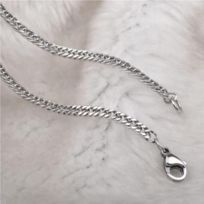 Hip Hop Jewelry Double Wire Polish Chain, Necklace Bracelet Making Chain