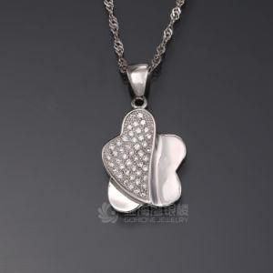 Hot Selling Fashion Silver Gold Flower Pendant