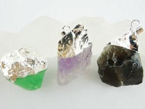 Stone Pendant, Colorful Gemstone Pendant, Fashion Pendant (3553)