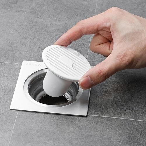 Magnetic Suction Toilet Floor Drain Anti Odor Cover
